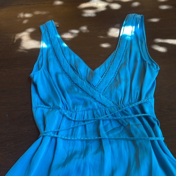 Elie Tahari Silk Goddess Wrap Tank - Picture 2 of 6